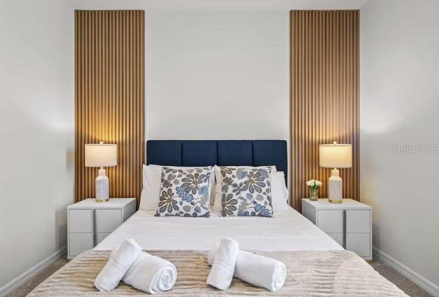 Furnished interior view inside a new home in , Clermont (Image 15).