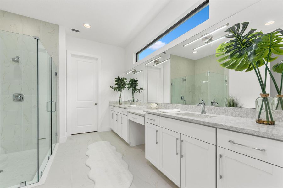 Furnished interior view inside a new home in , Palm Beach Gardens (Image 10). Furnished interior view inside a new home in , Palm Beach Gardens (Image 10).