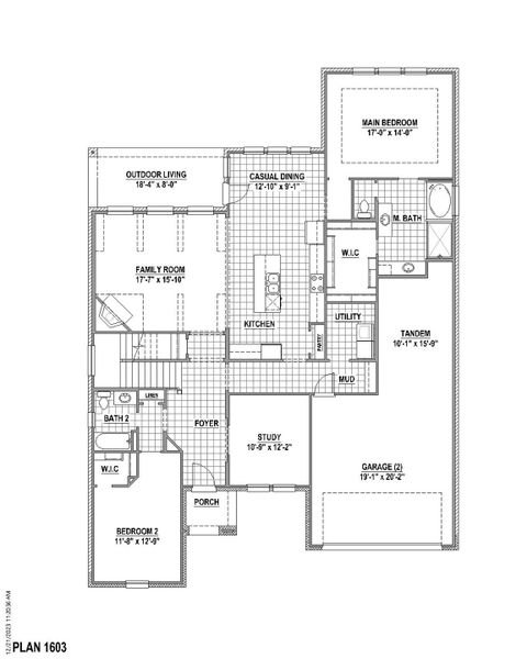 Plan 1603 1st Floor