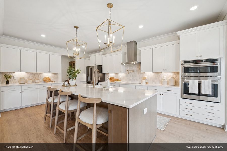 Furnished interior view inside a new home in Sweetbrier, Durham (Image 7).