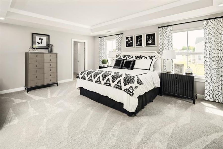 Representative furnished interior of a home built from the Corsica by Ryan Homes in Muirwood, Murfreesboro (Image 13).