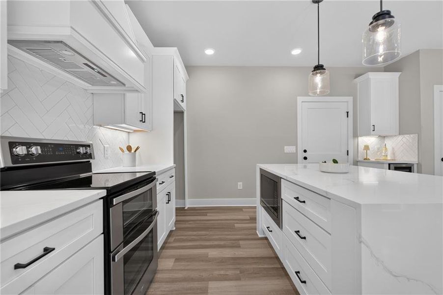 Furnished interior view inside a new home in , Cumming (Image 12).