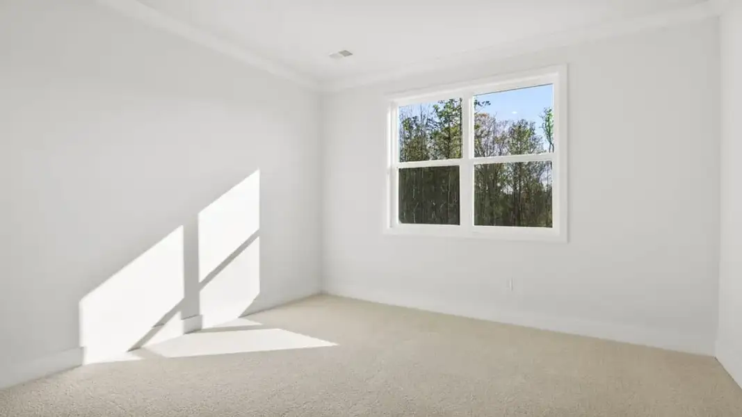 Representative unfurnished interior of a home built from the Bristol by D.R. Horton in Spring Ridge Reserve, Anderson (Image 33).