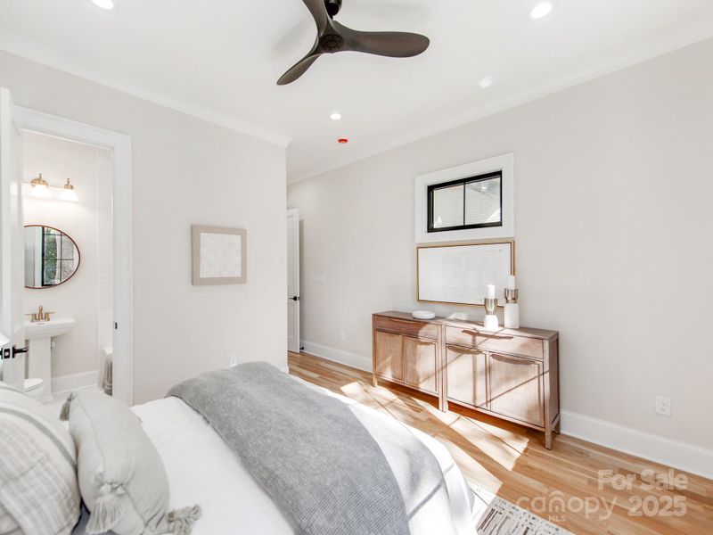 Furnished interior view inside a new home in , Charlotte (Image 37).