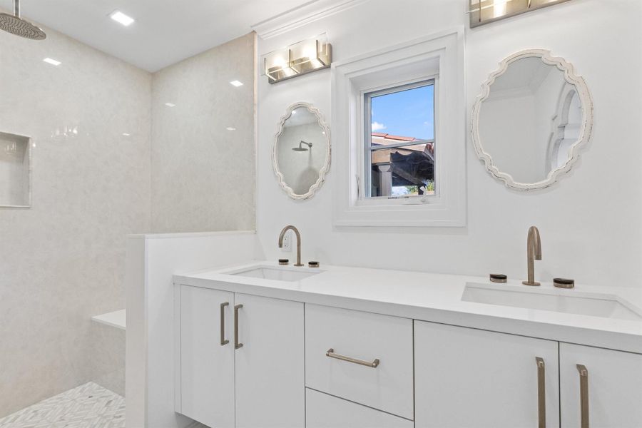 Furnished interior view inside a new home in , Palm Beach (Image 15).