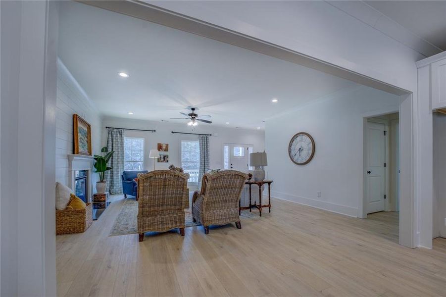 Furnished interior view inside a new home in , Social Circle (Image 27).