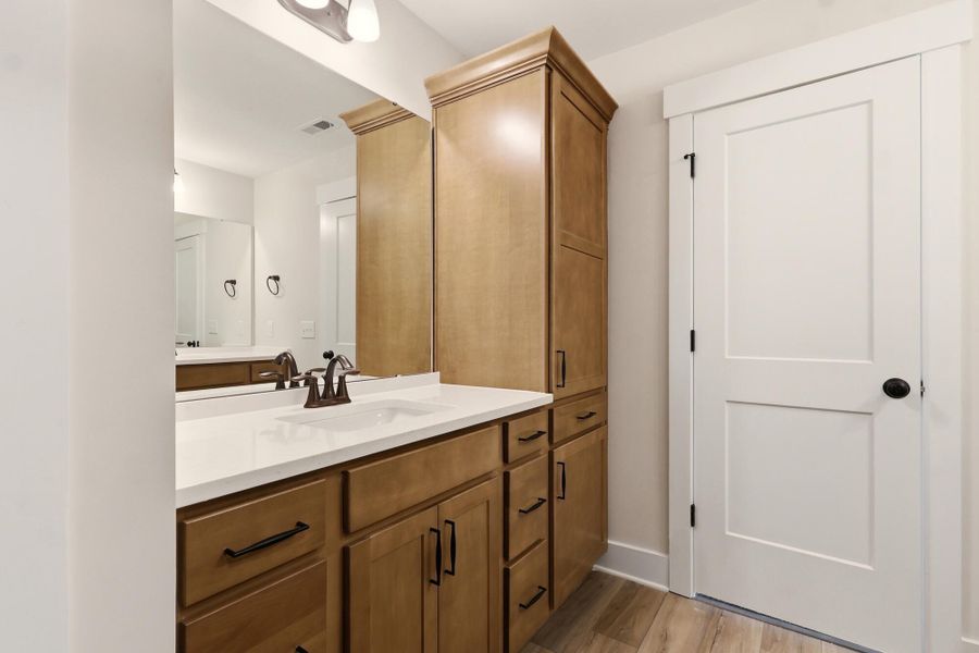 Furnished interior view inside a new home in Harbor Crossing, Greensboro (Image 16).