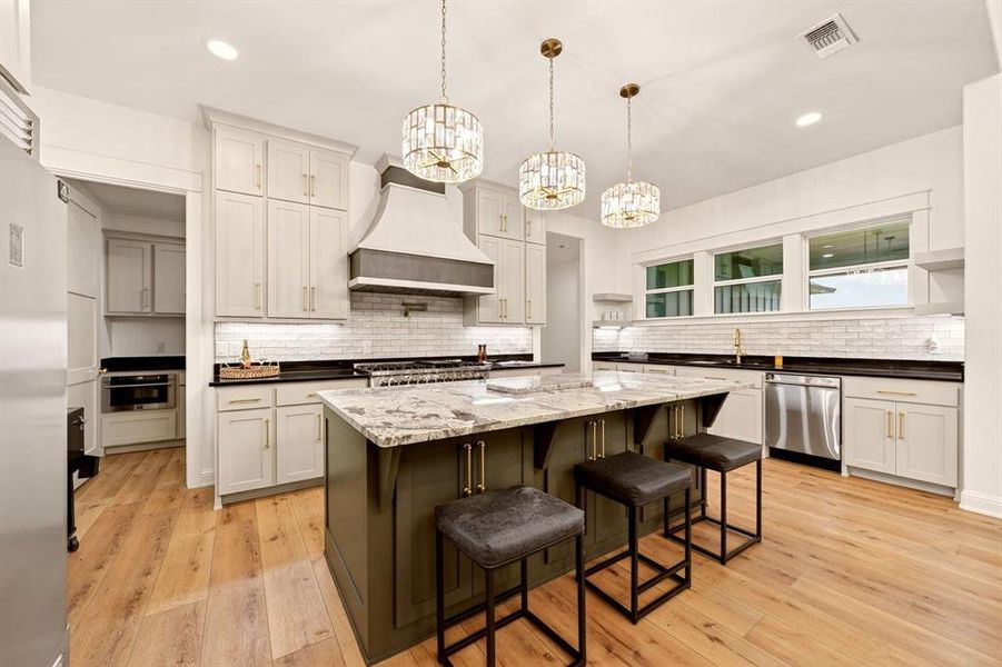 Furnished interior view inside a new home in , Mount Pleasant (Image 30).