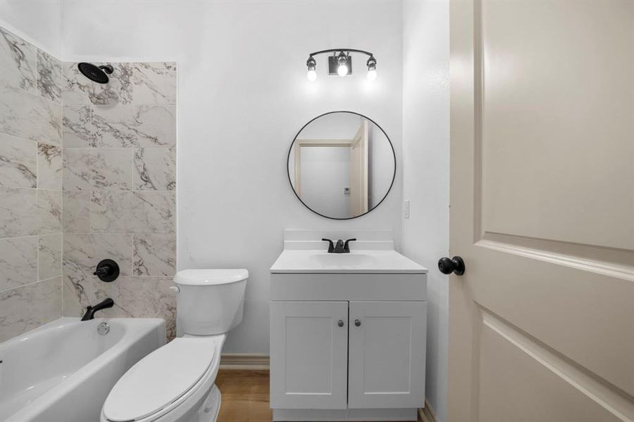 Furnished interior view inside a new home in , Moody (Image 7).