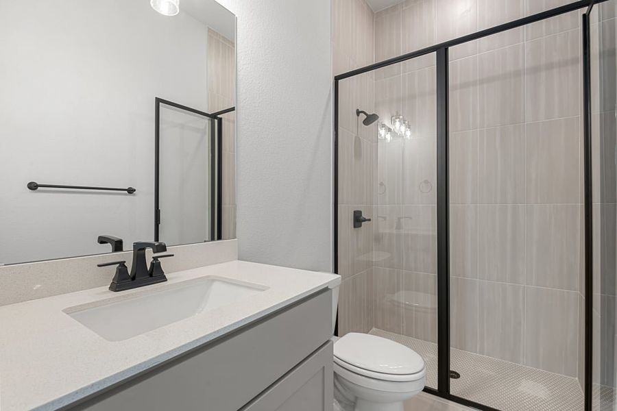 Furnished interior view inside a new home in Capitol Collection at Lariat, Liberty Hill (Image 13). Furnished interior view inside a new home in Capitol Collection at Lariat, Liberty Hill (Image 13).