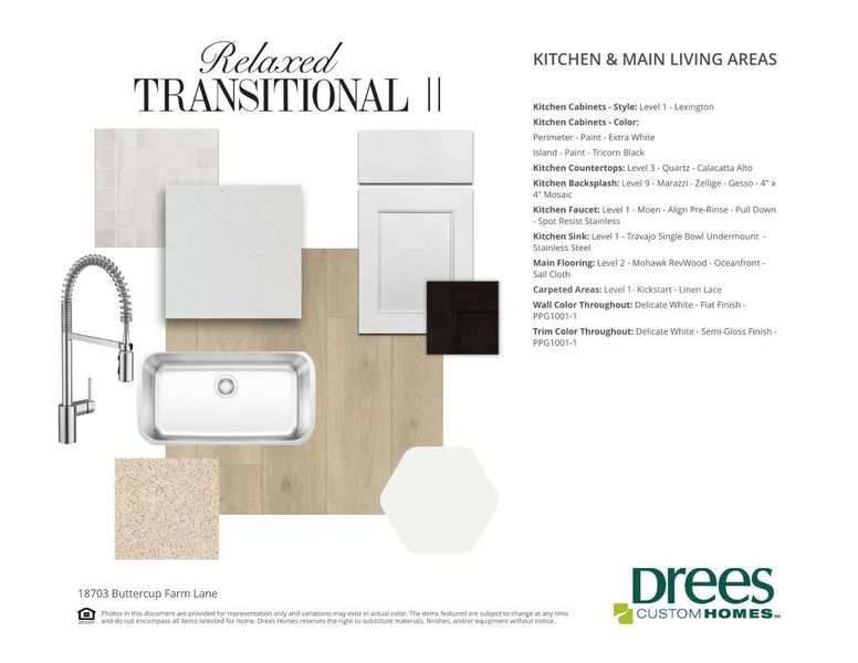 Braeswood B selection sheet