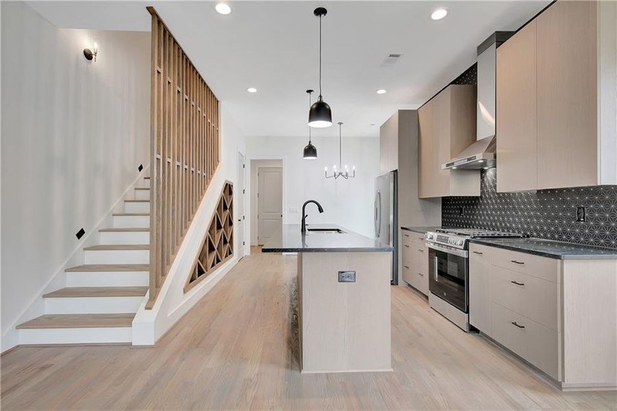 Furnished interior view inside a new home in , Atlanta (Image 44).