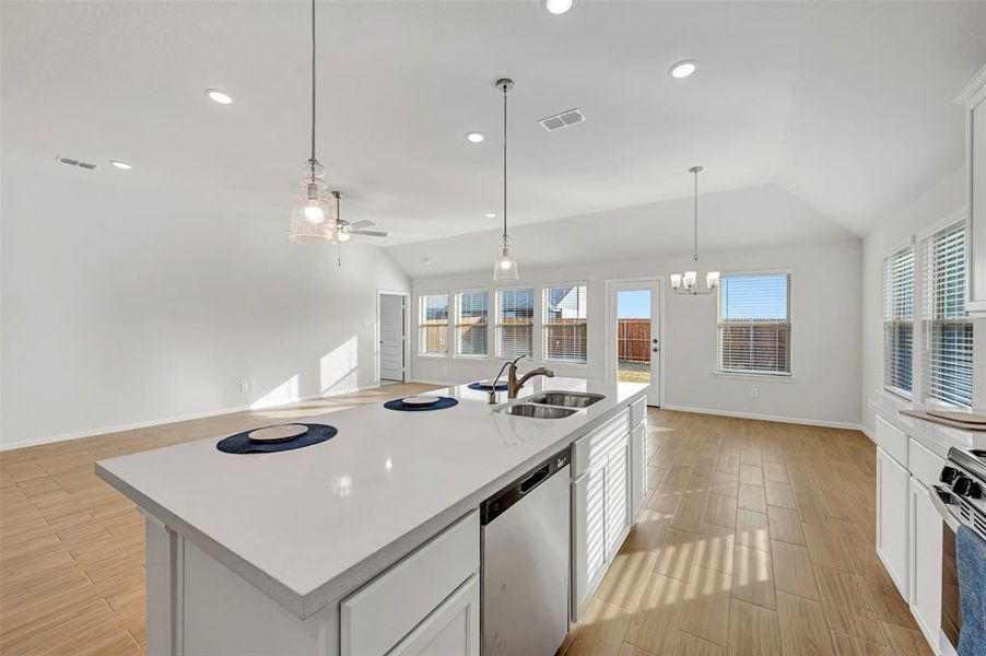 Furnished interior view inside a new home in Verandah, Royse City (Image 5).