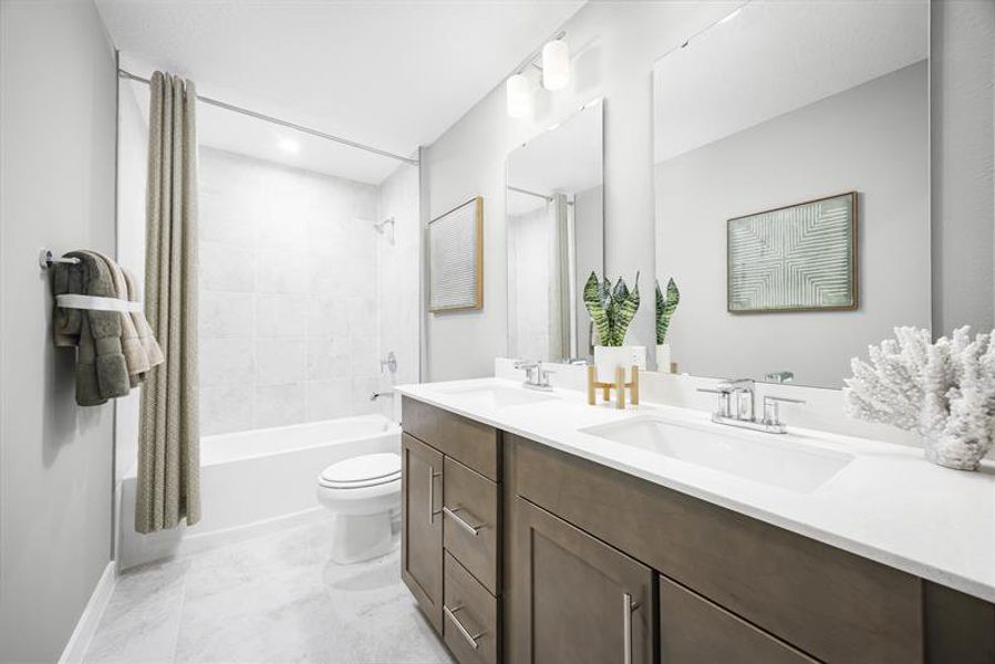 Representative furnished interior of a home built from the Grove by Ryan Homes in Malabar Springs, Palm Bay (Image 20).