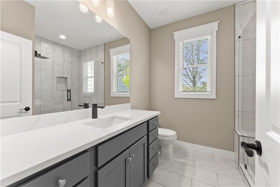 Furnished interior view inside a new home in , Cumming (Image 16). Furnished interior view inside a new home in , Cumming (Image 16).