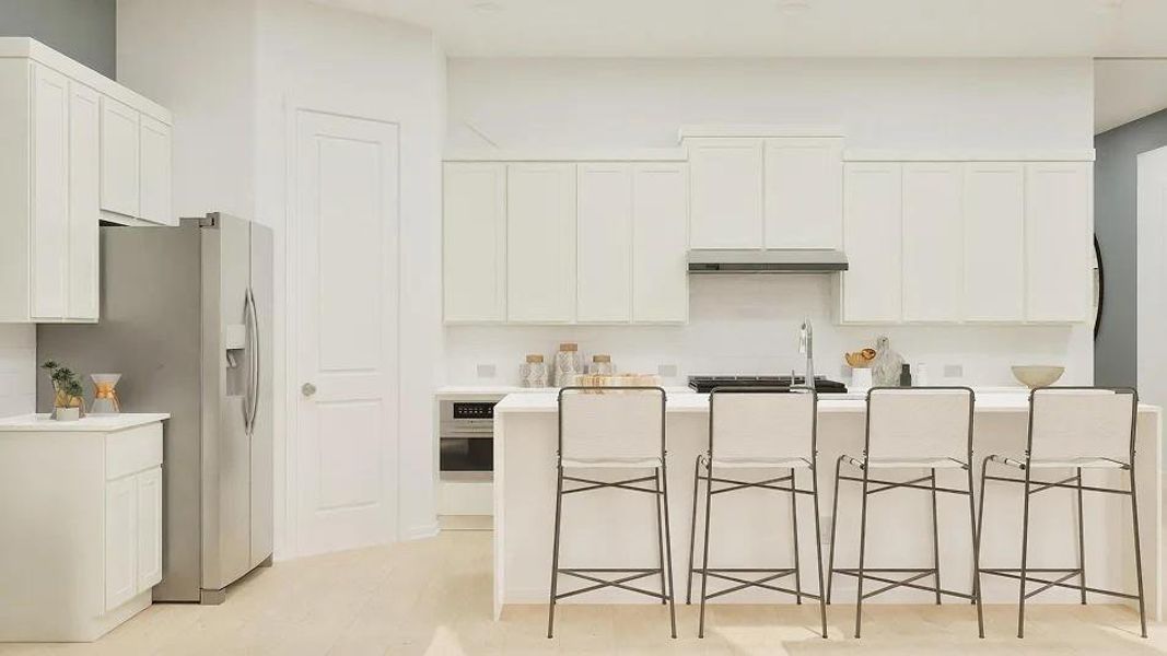Furnished interior view inside a new home in Cotton Brook, Hutto (Image 9). Furnished interior view inside a new home in Cotton Brook, Hutto (Image 9).