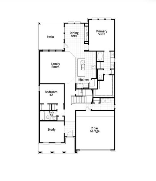 2D floor plan layout for the Middleton Plan by Highland Homes in Monterra: 50ft. lots, Rockwall, TX (Image 27). 2D floor plan layout for the Middleton Plan by Highland Homes in Monterra: 50ft. lots, Rockwall, TX (Image 27).