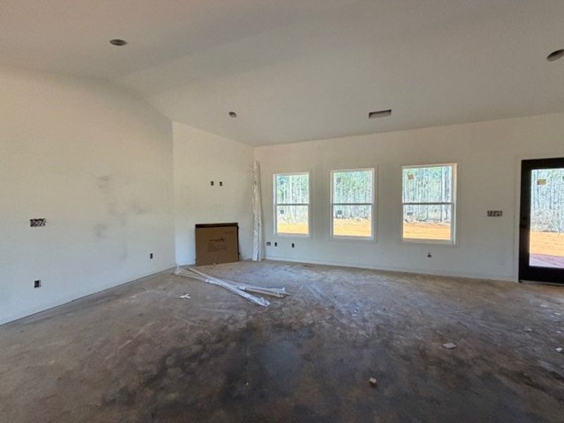 In-progress construction of a new home in Oakview, Pine Mountain, GA (Image 8).