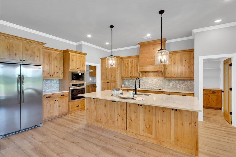 Furnished interior view inside a new home in , Ennis (Image 11).