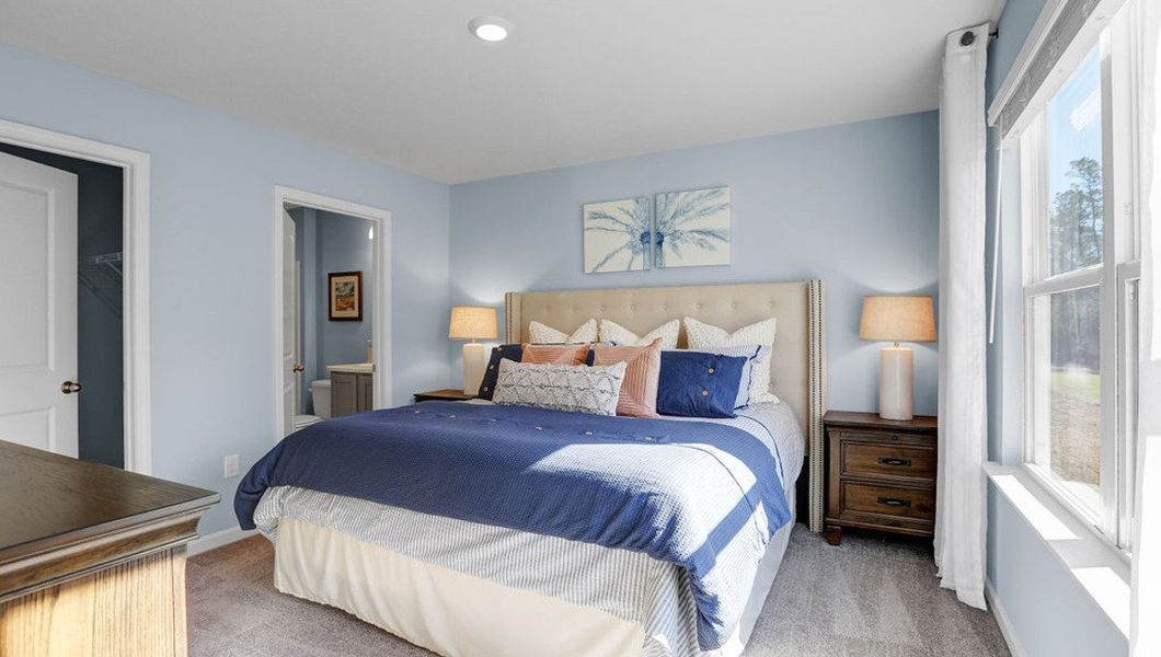 Furnished interior view inside a new home in Holly Oaks, Statesboro (Image 16).