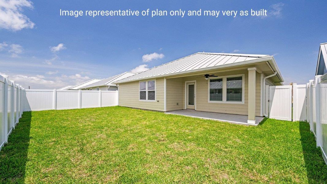 Representative exterior details of a home built from the Mustang by D.R. Horton in The Islands of Rockport, Rockport (Image 4).