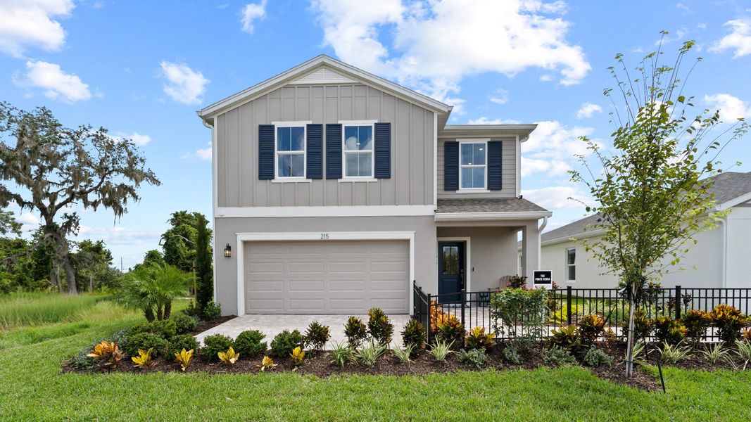 The Ponte Vedra Floor Plan in Hamilton Bluff by DRB Homes | New Home Community Haines City