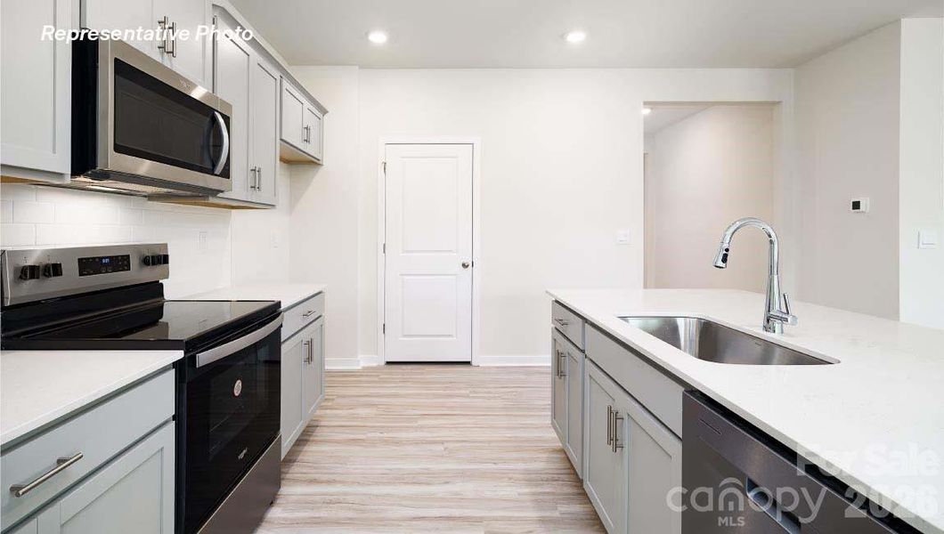 Furnished interior view inside a new home in Silverstein, Salisbury (Image 4).