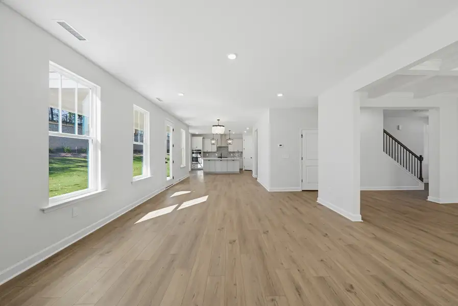 Spacious, unfurnished interior of a new home in Sweetbrier, Durham (Image 23).