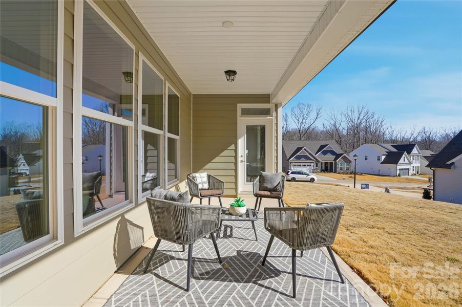 Exterior details and patio area of a home in Rone Creek, Waxhaw (Image 27). Exterior details and patio area of a home in Rone Creek, Waxhaw (Image 27).