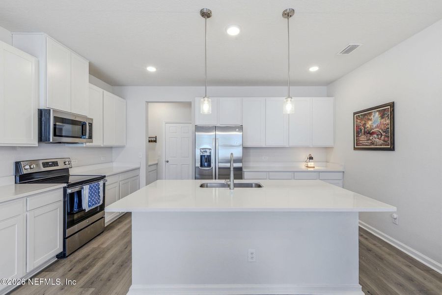 Furnished interior view inside a new home in , Jacksonville (Image 7).