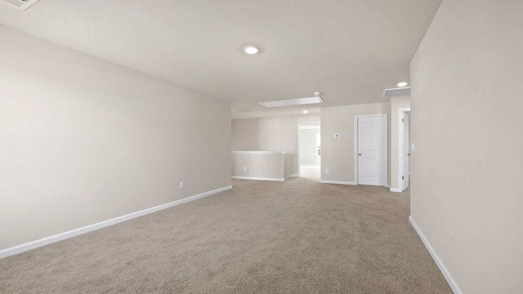Spacious, unfurnished interior of a new home in Chestnut Ridge, Greenville (Image 20).