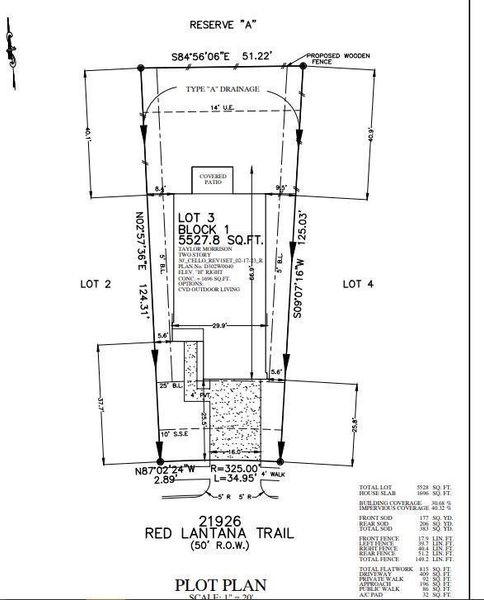 Plot Plan