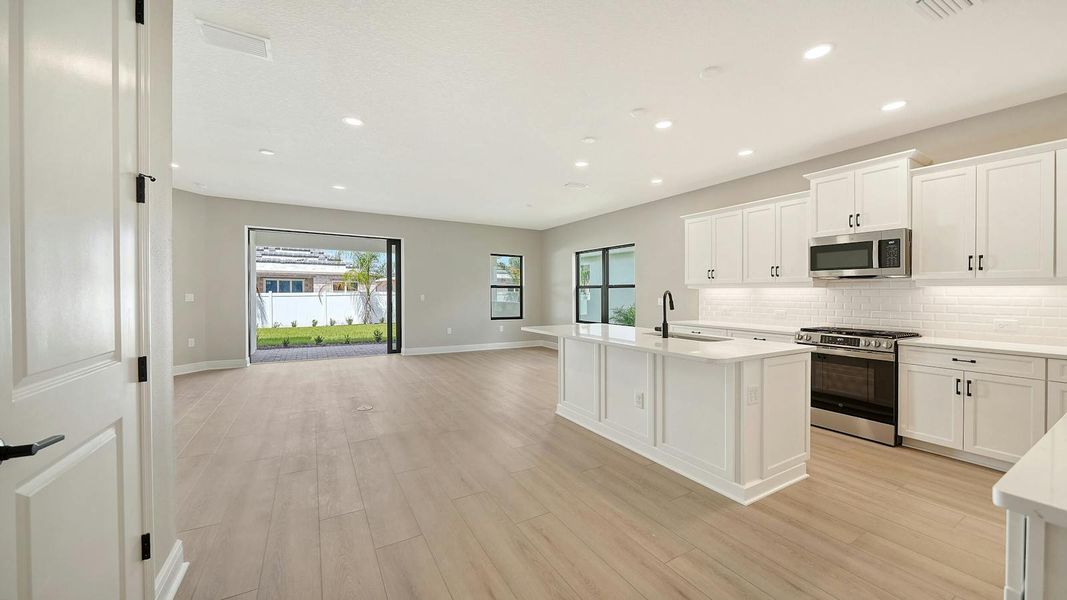Furnished interior view inside a new home in Windward Real Estate and Homes for Sale in Sarasota, FL - Neal Communities, Lakewood Ranch (Image 5).