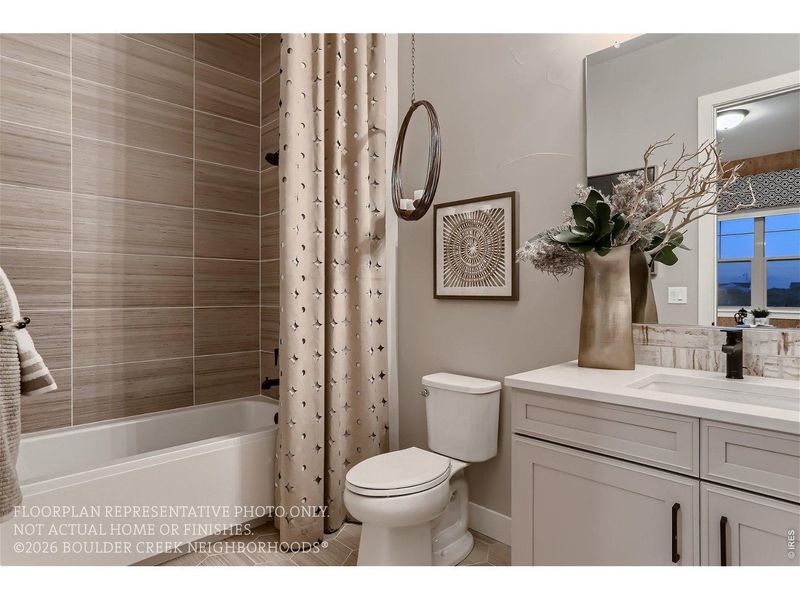 Furnished interior view inside a new home in , Broomfield (Image 27).