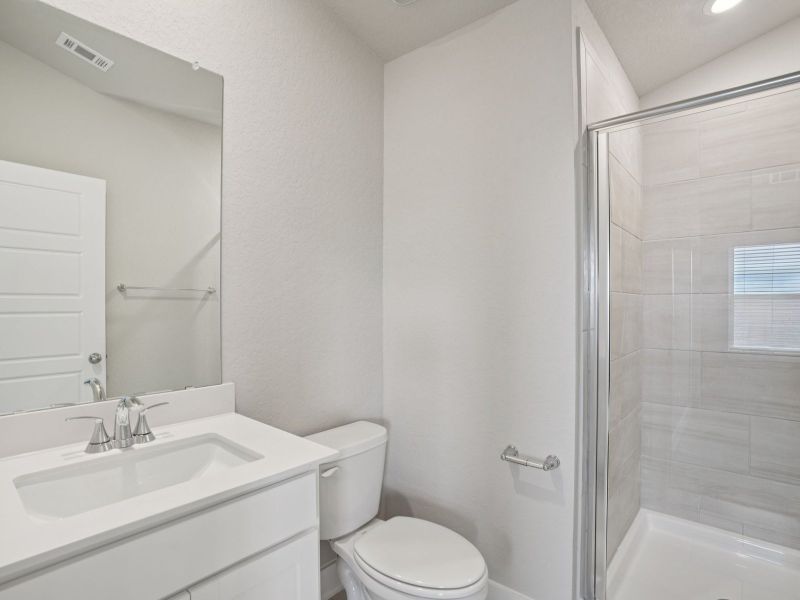Furnished interior view inside a new home in Stetson Ridge, Marion (Image 12).