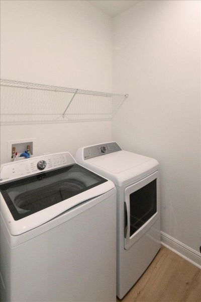 Laundry-upgraded larger washer/dryer Laundry-upgraded larger washer/dryer