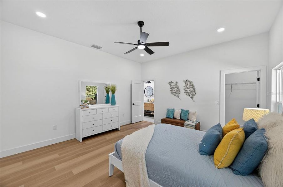 Furnished interior view inside a new home in , Tampa (Image 14). Furnished interior view inside a new home in , Tampa (Image 14).