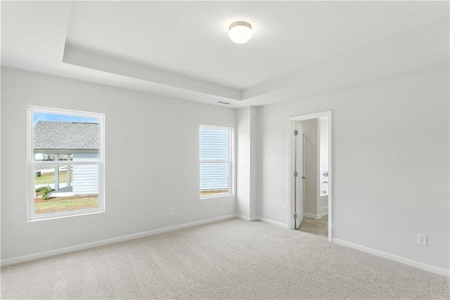 Spacious, unfurnished interior of a new home in The Reserve at Willow Oaks, Canton (Image 8).