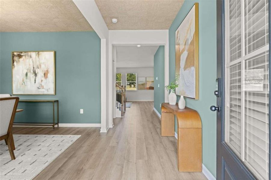Furnished interior view inside a new home in Kingsmere Estates, Loganville (Image 11).