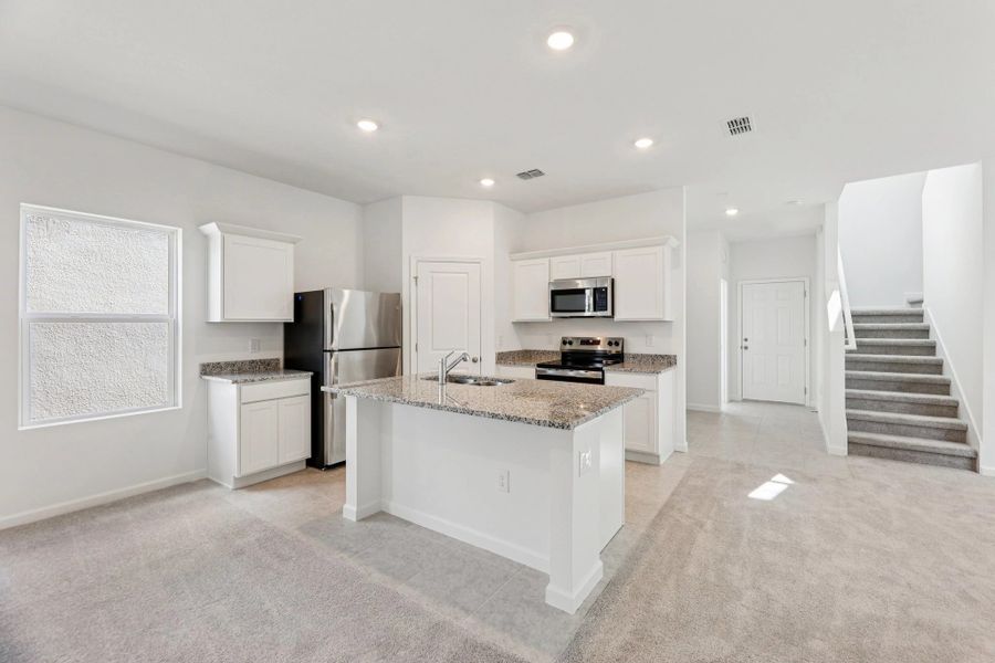 Representative furnished interior of a home built from the Lyon by Starlight Homes in Brookewater at Crossprairie, St. Cloud (Image 8).
