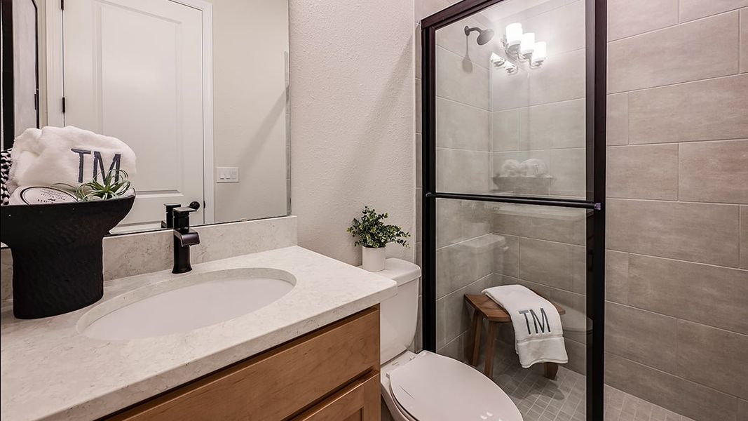 Representative furnished interior of a home built from the Bimini by Taylor Morrison in Ardisia Park, New Smyrna Beach (Image 26).