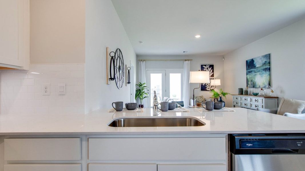 Furnished interior view inside a new home in Nexus South, Gallatin (Image 15).