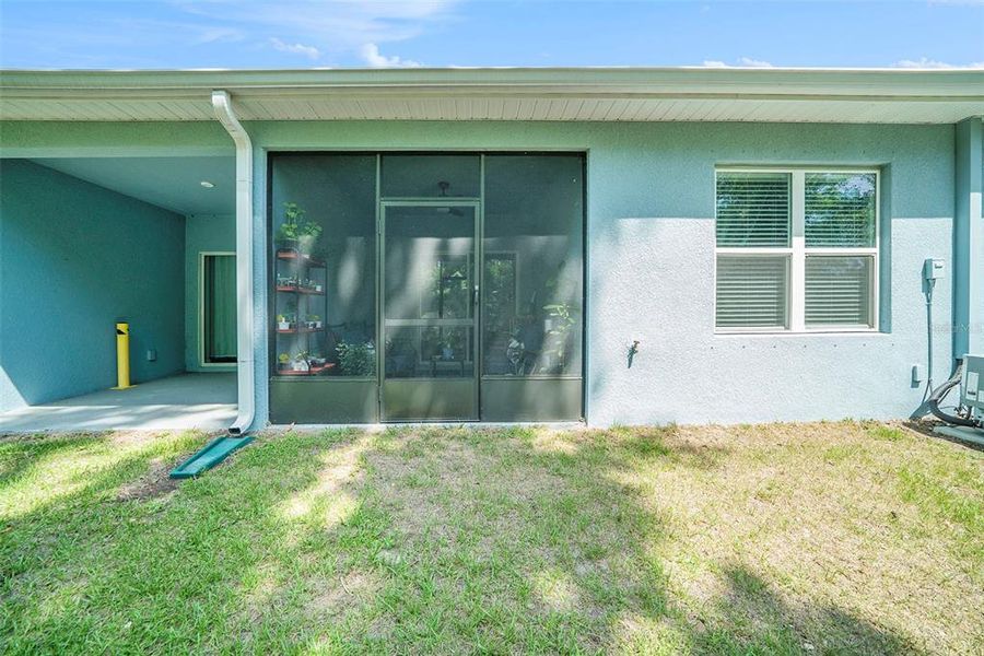 Exterior details and patio area of a home in , New Port Richey (Image 4). Exterior details and patio area of a home in , New Port Richey (Image 4).