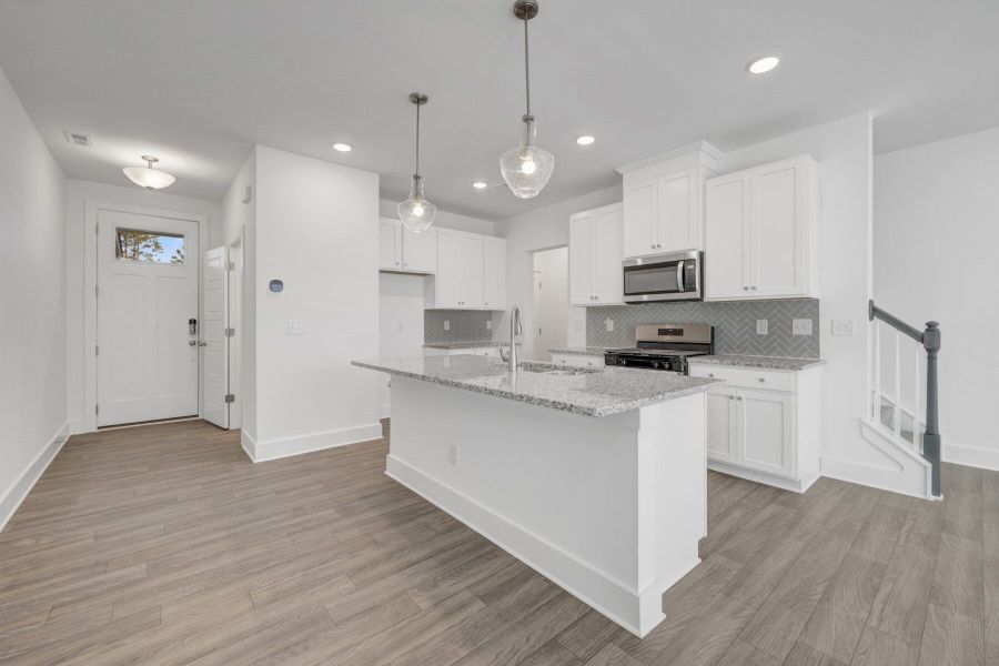 Furnished interior view inside a new home in Powell, Angier (Image 9).