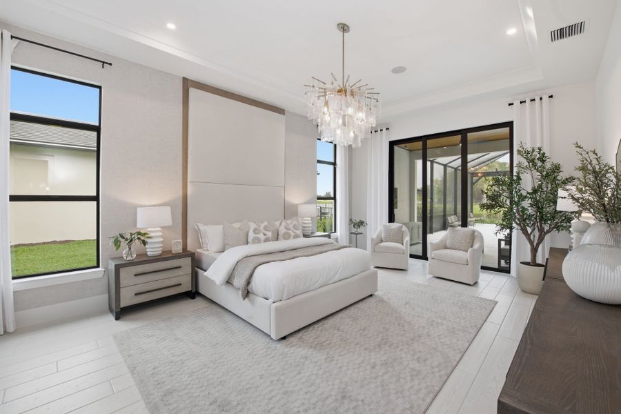 Representative furnished interior of a home built from the Oakley by DiVosta in Amara, Lake Worth (Image 5). Representative furnished interior of a home built from the Oakley by DiVosta in Amara, Lake Worth (Image 5).