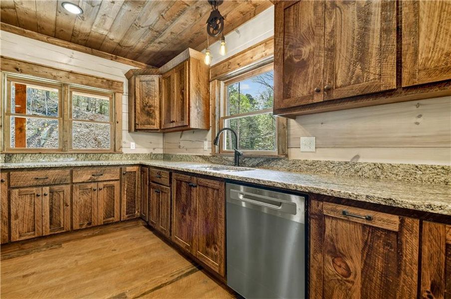 Furnished interior view inside a new home in , Ellijay (Image 17).