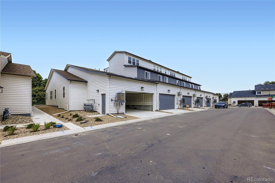 Private 2-car attached garage Private 2-car attached garage