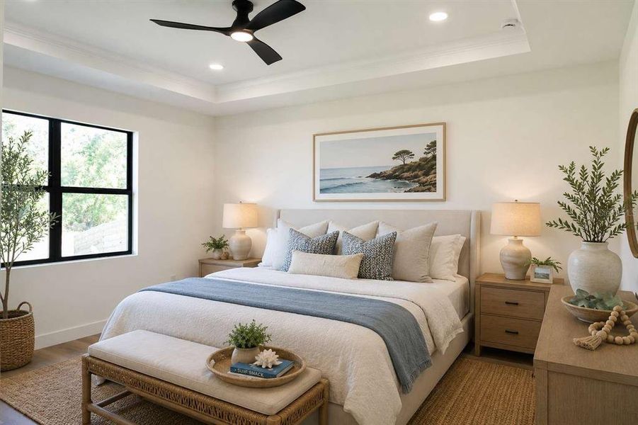 Furnished interior view inside a new home in , North Port (Image 5).