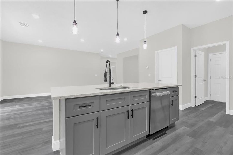 Furnished interior view inside a new home in , Ocala (Image 9).