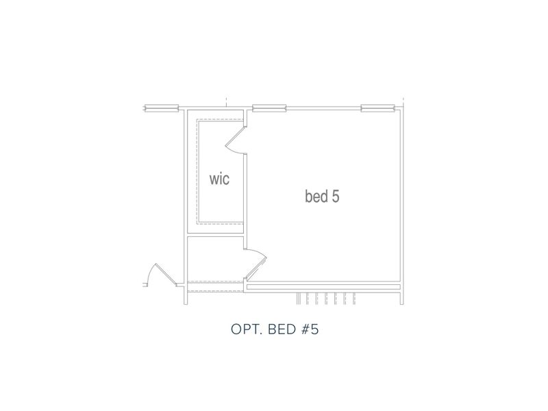 2D floor plan layout for the The Brentwood II by My Home Communities in Pinegate, Covington, GA (Image 3).